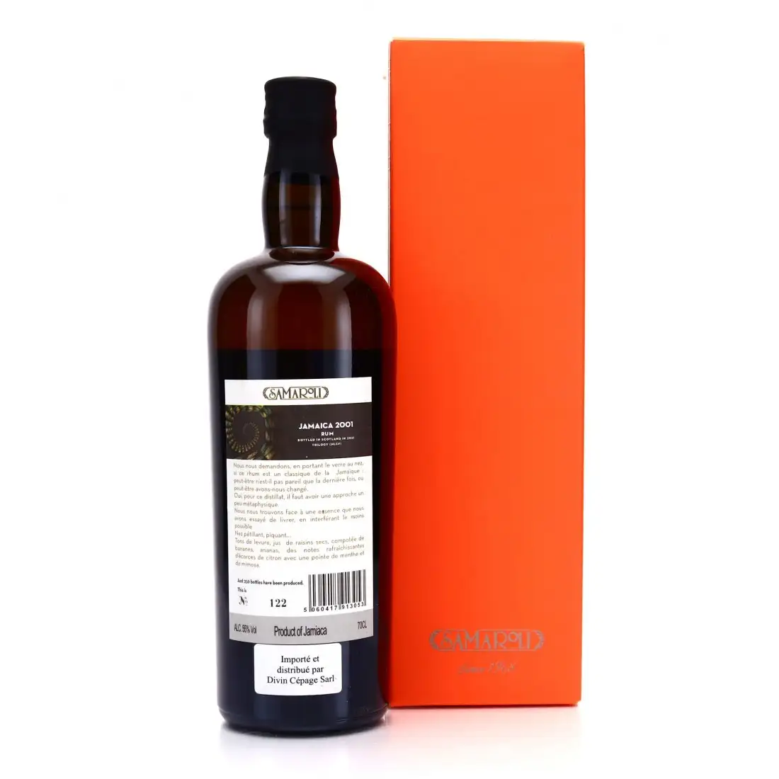 High resolution image of Samaroli Hampden Trilogy Caksus HLCF 2001