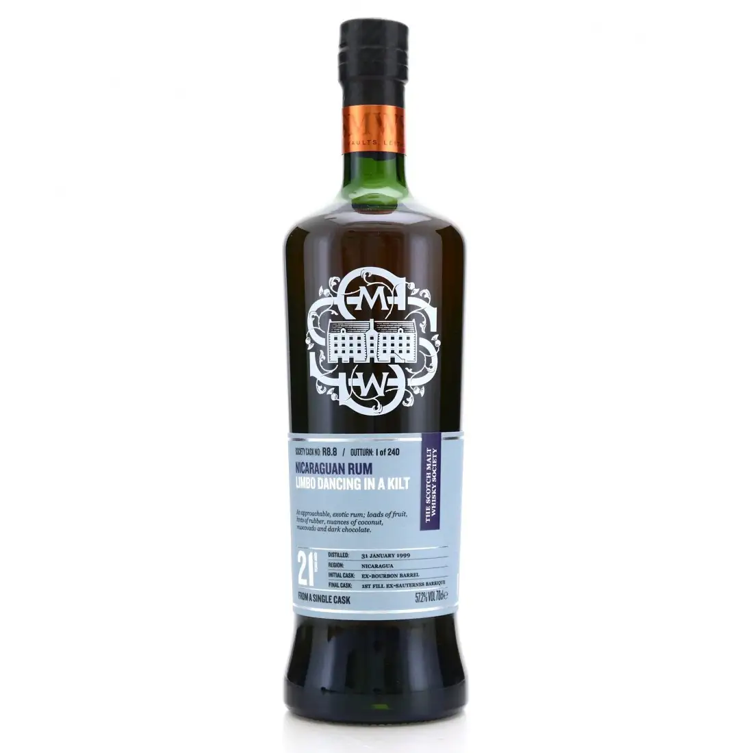 Hochauflösendes Bild von SMWS R8.8 Limbo Dancing in a Kilt 1999