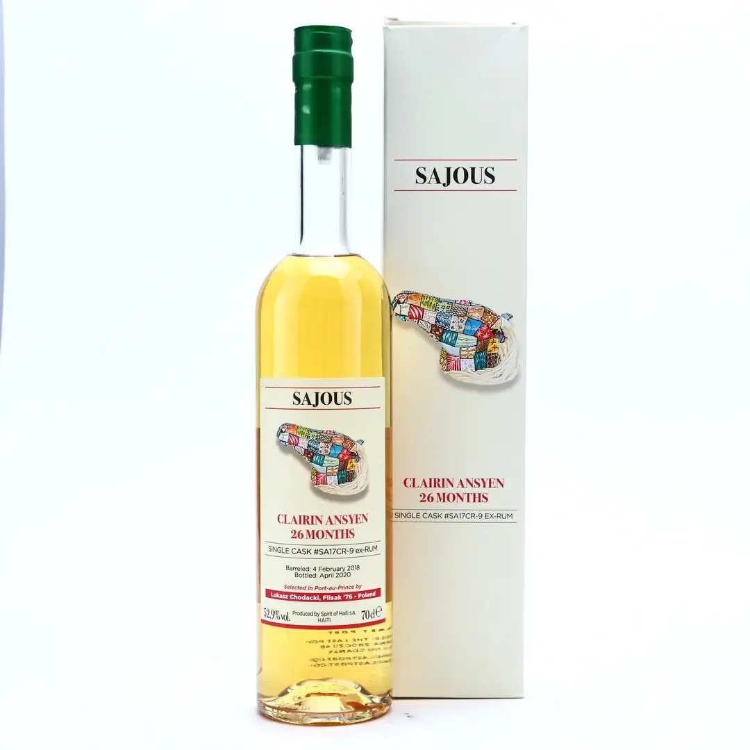 Bottle of Velier Chelo Clairin Ansyen Sajous 26 mois 2018