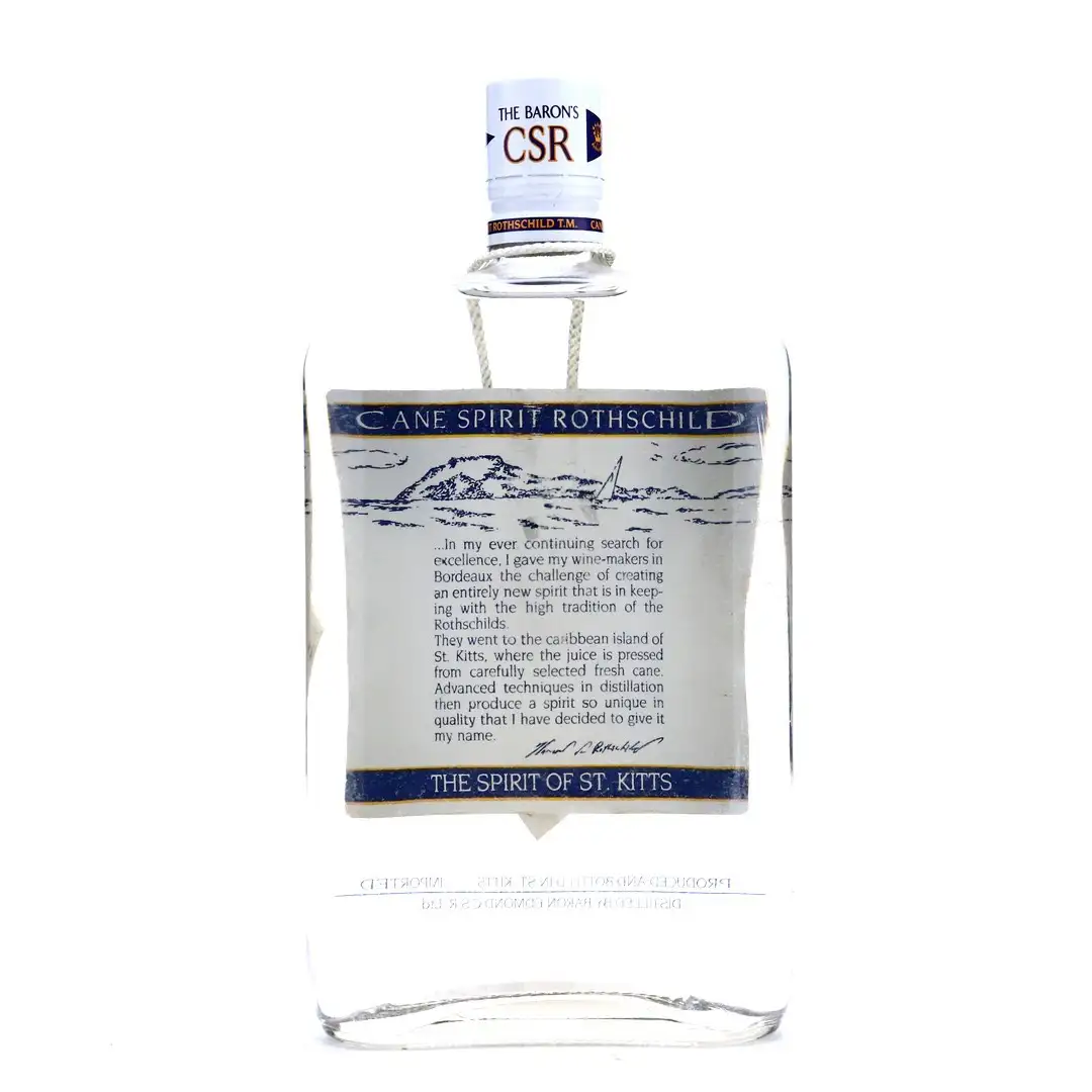 Hochauflösendes Bild von Baron Edmond de Rothschild CSR Cane Spirit Rothschild