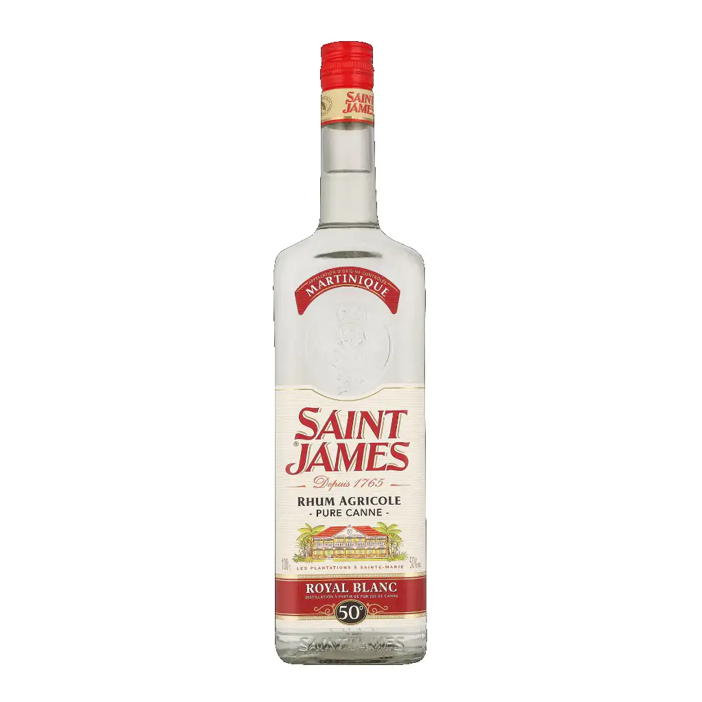 Bottle of Saint James Rhum Blanc Agricole