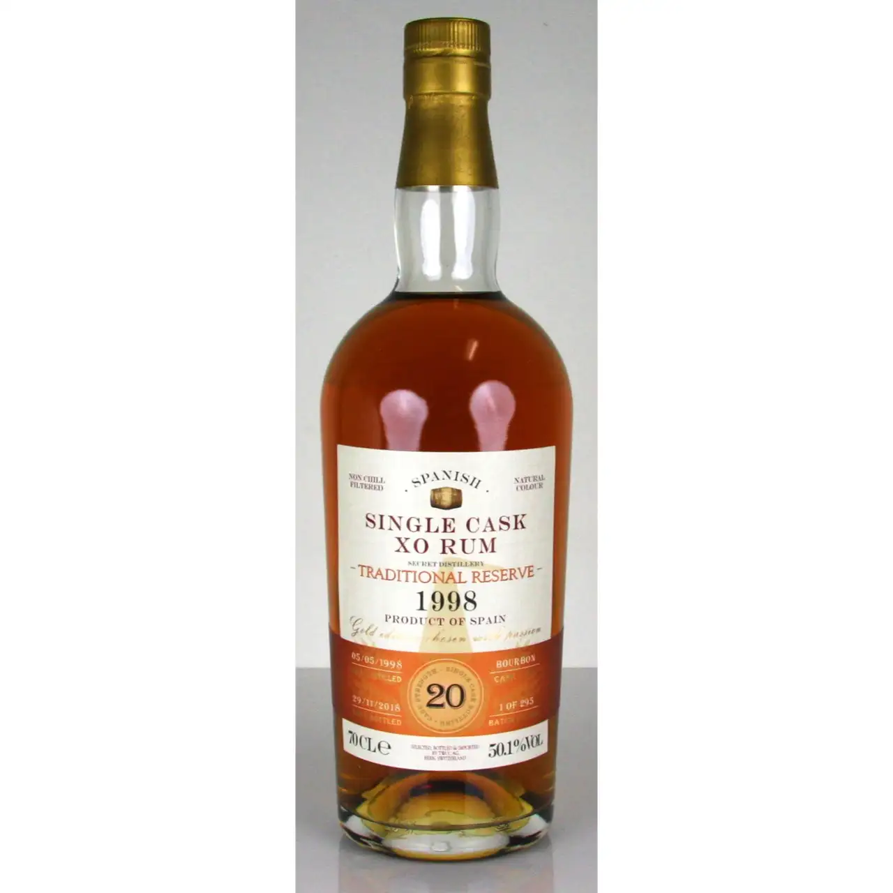 Bottle of The Whisky Cask Company twcc TWCC 1998