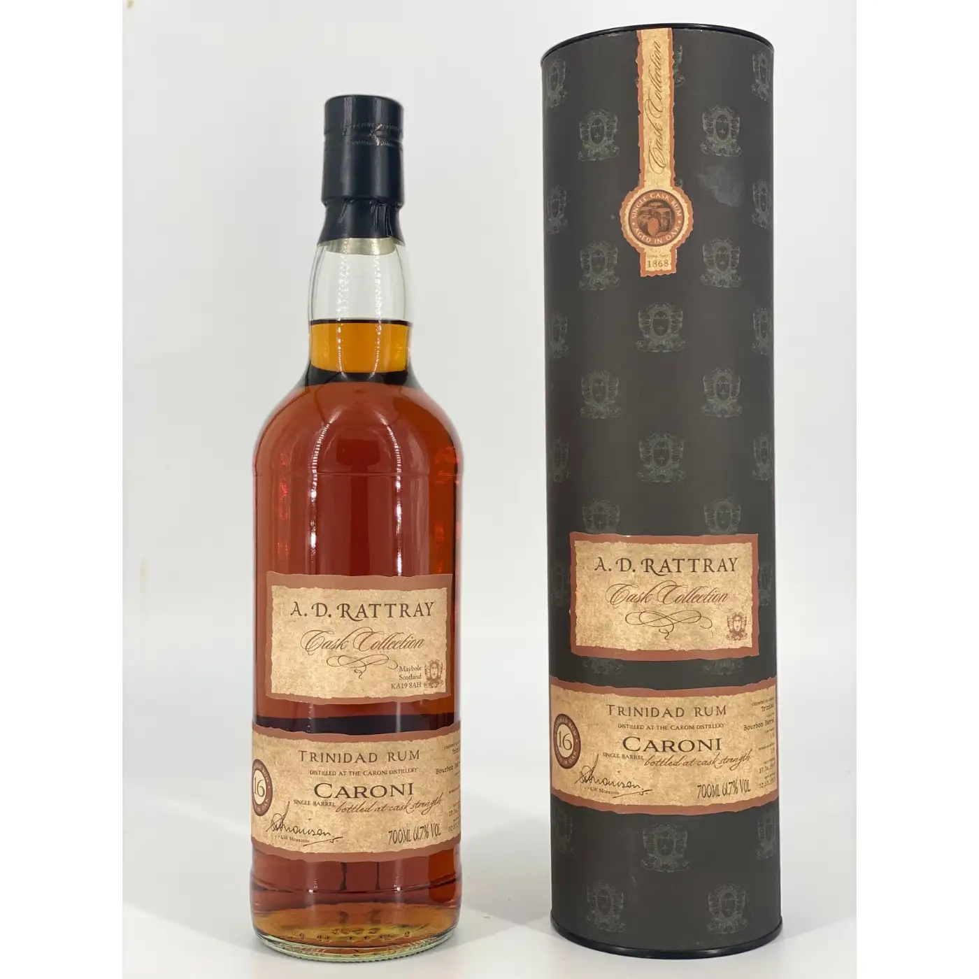 Bottle of A.D. Rattray Caroni 1997