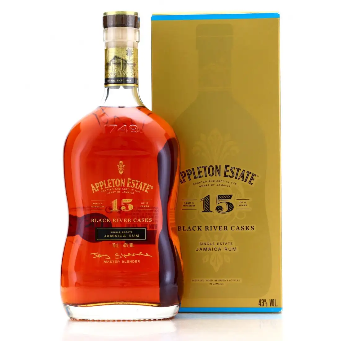 Bottle of Appleton 15 Years Black River Casks